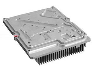 Power electronic radiator